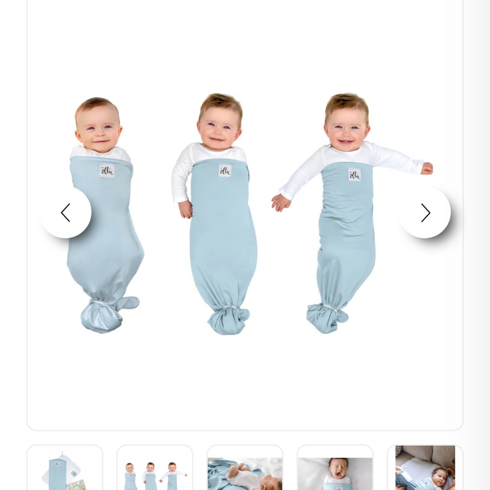 Bundle of Ollie swaddles